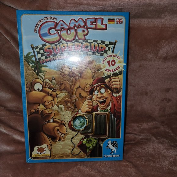 Camel Up Supercup Family Strategy Board Game Expansion Pack NIP NWT - Picture 7 of 7